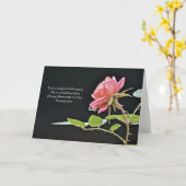 Spinnen und Rose-Kartensprichwörter 30:5 Karte (Gelbe Blume)