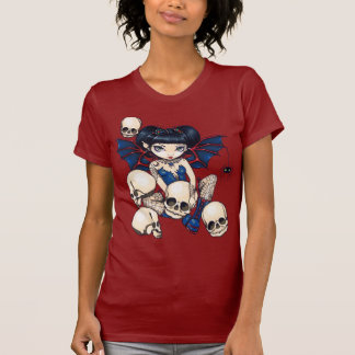 Spinnen und Schädel-Shirt T-Shirt