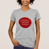 Spinnen und Verdünnen und Graten T-Shirt (Vorderseite)