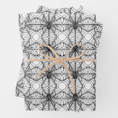 Spinnen und Web Geschenkpapier Set (Beispiel)