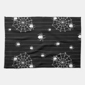 Spinnen und Web-Hintergrund Küchentuch (Horizontal)