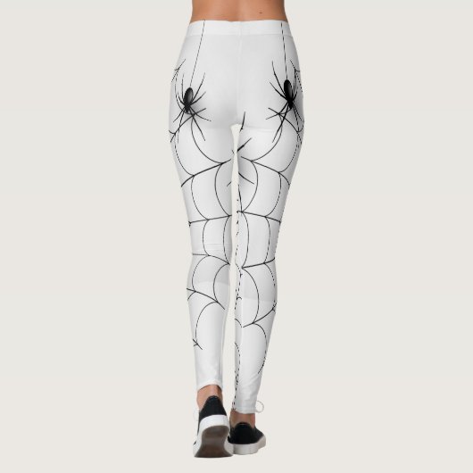 Spinnen und Web Leggings (Rückseite)