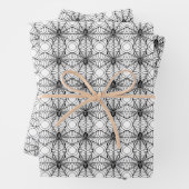 Spinnen und Web-Umschlagpapier Geschenkpapier Set (Beispiel)