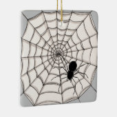 Spinnen und WebHalloween-Keramik Keramikornament (Rechts)