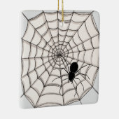 Spinnen und WebHalloween-Keramik Keramikornament (Rechts)
