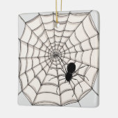 Spinnen und WebHalloween-Keramik Keramikornament (Links)