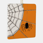 Spinnen und WebHalloween-Keramik Keramikornament (Rechts)