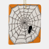 Spinnen und WebHalloween-Keramik Keramikornament (Rechts)