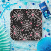 Spinnen und Webs Pappteller (Party)