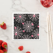 Spinnen und Webs Serviette (Beispiel)