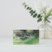 Spinnen-Visitenkarten Visitenkarte (Stehend Vorderseite)