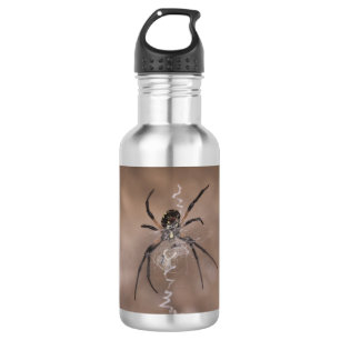 Spinnen Wasserflasche