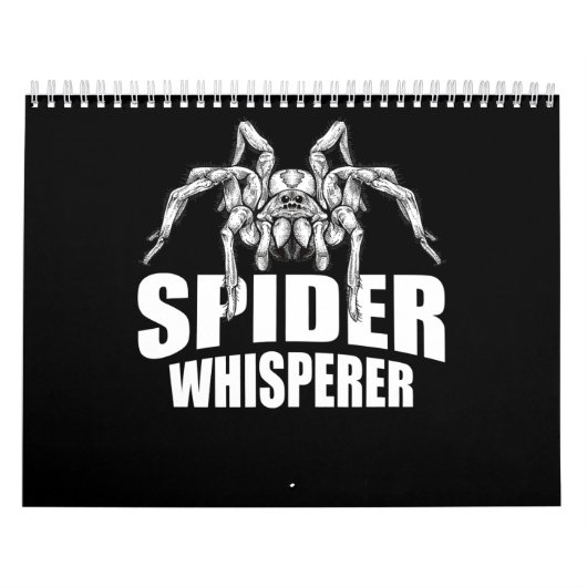 Spinnen Whisperer Halloween Tarantula Spider Gesch Kalender (Titelbild)