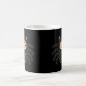 Spinnenaffe Halloween Kaffeetasse (Mittel)