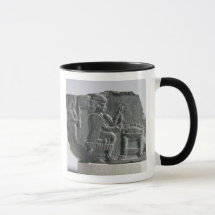 Spinnende Elamite Frau, Neo-Elamite Zeitraum, Tasse