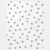 Spinnendecke Fleecedecke (Vorderseite)