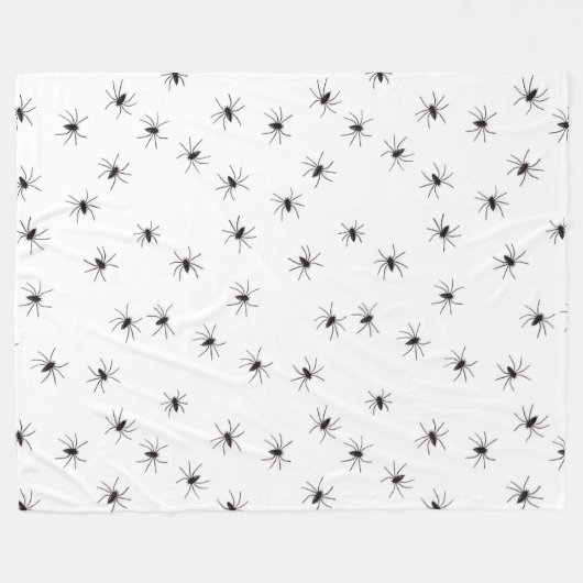Spinnendecke Fleecedecke (Vorderseite (Horizontal))