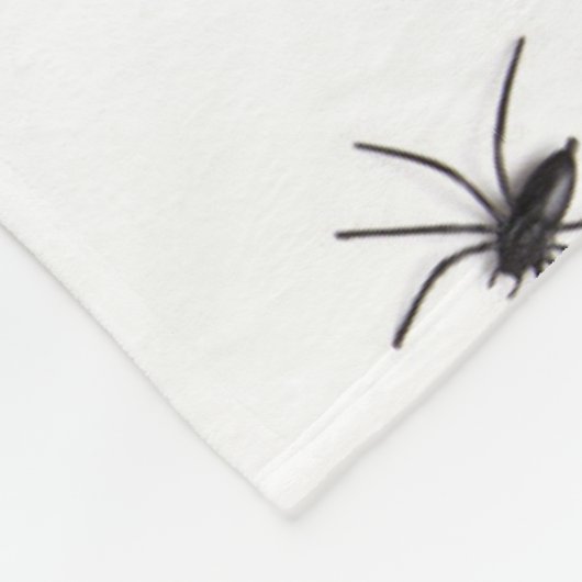 Spinnendecke Fleecedecke (Ecke)