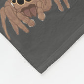 Spinnendecke Fleecedecke (Ecke)