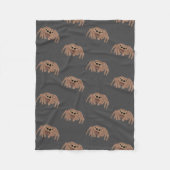 Spinnendecke Fleecedecke (Vorderseite)