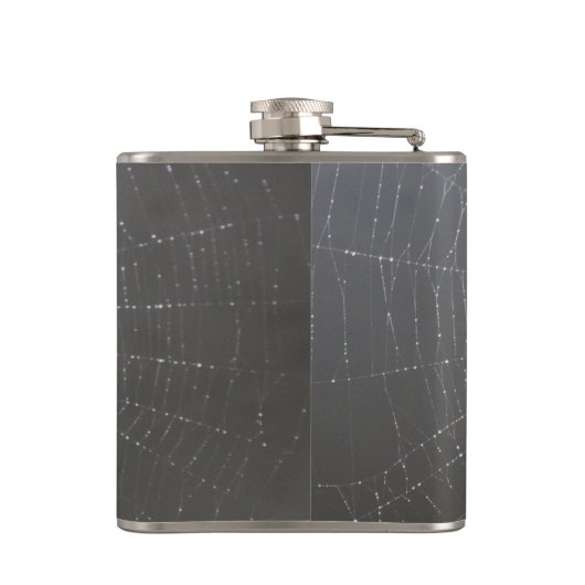 Spinnenflasche Flachmann (Rückseite)