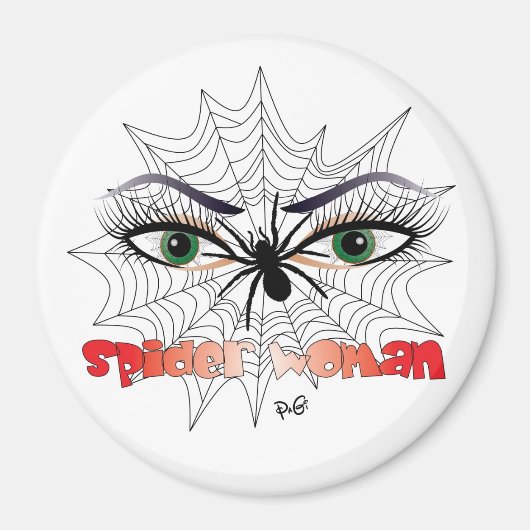 Spinnenfrau / Magnet (Vorne)