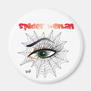 Spinnenfrau / Magnet