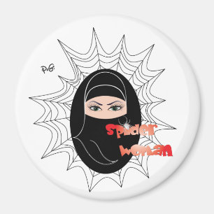 Spinnenfrau / Magnet
