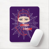 Spinnenfrau / Spiderfrau / donna ragno Mousepad (Mit Mouse)