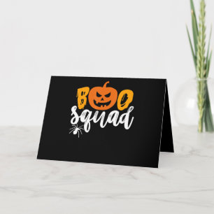 Spinnengeschenk   Boo Squad - Pumpkin Spiole Hallo Karte