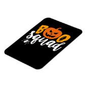 Spinnengeschenk | Boo Squad - Pumpkin Spiole Hallo Magnet (Linke Seite)