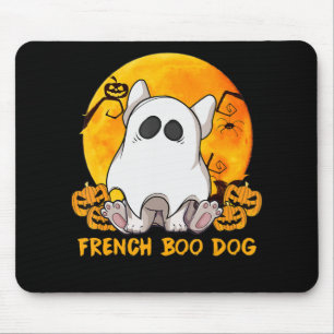 Spinnengeschenk Französische Boo Bulldogge mit Spi Mousepad