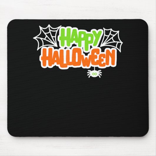Spinnengeschenk | Frohe Halloween-Niedliche Spinne Mousepad (Vorne)