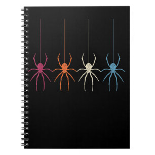 Spinnengeschenk   Halloween 2020 Vintag Spider Web Notizblock