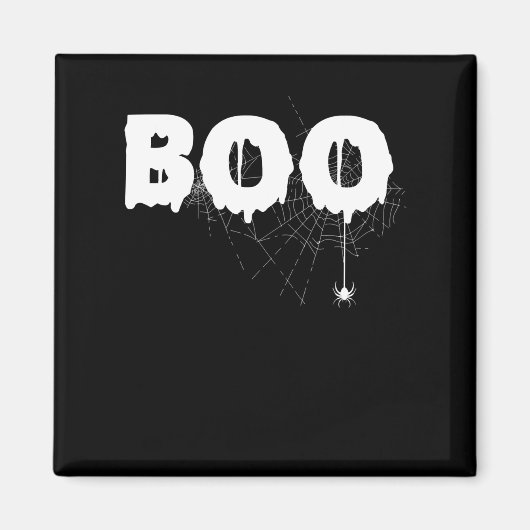 Spinnengeschenk | Halloween Funny Beängstigend Lit Magnet (Vorne)