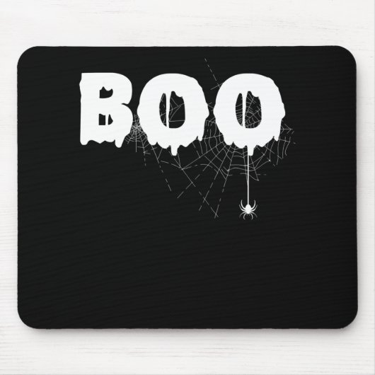 Spinnengeschenk | Halloween Funny Beängstigend Lit Mousepad (Vorne)
