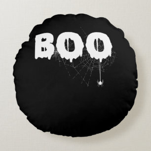 Spinnengeschenk Halloween Funny Beängstigend Lit Rundes Kissen