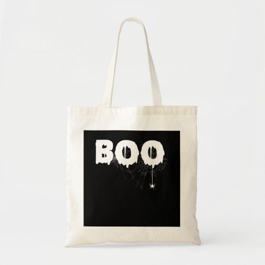 Spinnengeschenk | Halloween Funny Beängstigend Lit Tragetasche (Vorne)