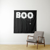 Spinnengeschenk | Halloween Funny Beängstigend Lit Wandteppich (Beispiel)