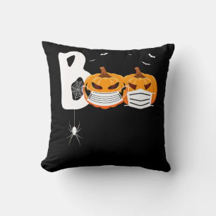 Spinnengeschenk Halloween-Kürbisse mit Maske Spi Kissen