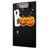 Spinnengeschenk | Halloween Pumpkins Spider Klemmbrett (Links)