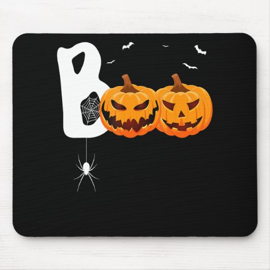 Spinnengeschenk | Halloween Pumpkins Spider Mousepad (Vorne)