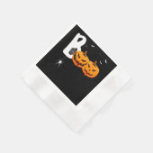 Spinnengeschenk | Halloween Pumpkins Spider Serviette (Ecke)