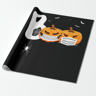 Spinnengeschenk Halloween Pumpkins Tragen von Ma Geschenkpapier