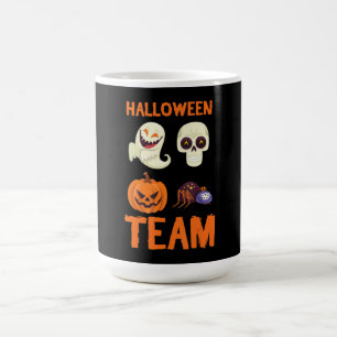 Spinnengeschenk Halloween-Team-Kürbis-Geist-Spin Kaffeetasse