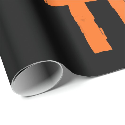 Spinnengeschenk | Halloween Team Pumpkin Ghost Spi Geschenkpapier (Rolleneckpunkt)