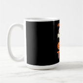 Spinnengeschenk | Halloween Team Pumpkin Ghost Spi Kaffeetasse (Links)