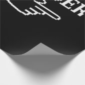 Spinnengeschenk | Ich bin mit der Spiderkostümbese Geschenkpapier (Ecke)