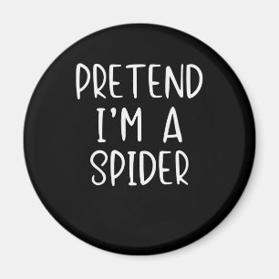 Spinnengeschenk Kostümierte Spinne Halloween Fau Magnet