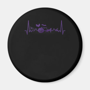Spinnengeschenk Lustige Herzfrequenz Halloween Magnet